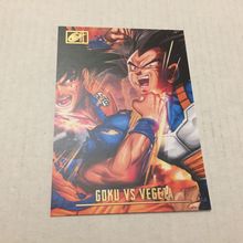 2022 Dragonball Goku vs Vegeta Greg Horn Art Trading Card #95