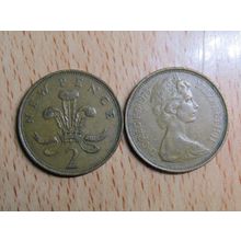 GB 1975 Elizebeth II Decimal 2p Coin