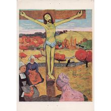 Paul Gauguin The Yellow Christ Crucifixion Painting Postcard