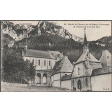 La Chapelle et le Grand Som, Couvent de la Grande Chartreuse, c.1910s - AV CPA