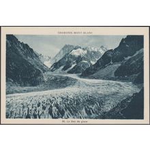 La Mer de Glace, Chamonix-Mont-Blanc, c.1920s - Tairraz CPA