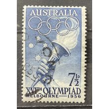 AUSTRALIA 1956 SG 0291 USED #2
