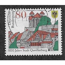 GER 1994 80pf '1000TH ANN OF QUEDLINBURG' FINE USED (EBID52-197)