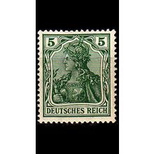 GERMANY REICH [1905] MiNr 0085 Ia ( */mh )