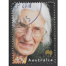 AUS 2000 45c 'FACE OF AUSTRALIA' (EX M/S) FINE USED (EBID57-338)