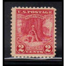 645 2c Valley Forge Fine MNH O1118