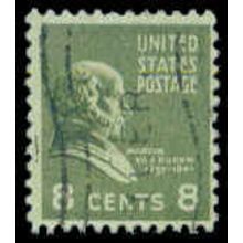 Used 813 8c Martin Van Buren Barely Clears M07880