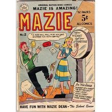 Mazie # 2 Digest size comic ( 1951)