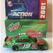 NASCAR 2001 Casey Atwood #19 Mountain Dew Dodge Intrepid R/T Action Racing 1/24