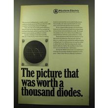 1969 Western Electric Telephone Ad - Picture Worth