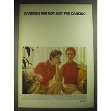 1974 Danskin Fashion Ad - Danskins are not just for Dancing