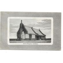 Queens Bungalow, Snettisham Beach, Norfolk, Postcard.