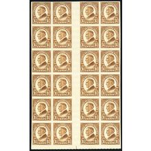 631, Mint VF NH Gutter Block of 24 Stamps SCV $79.50 * Stuart Katz