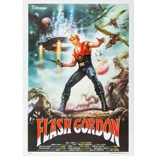 Flash Gordon (1980)_2 Movie Film Poster Canvas iconic design