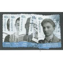 AUS 2012 SET (S/A) 'DOCTORS' (5v) FINE USED (EBID36-238)