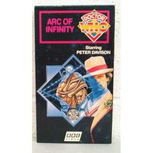 DOCTOR WHO ' VHS ' ARC OF INFINITY : Peter Davidson