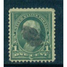Used 279 1c Benjamin Franklin Fine M04229