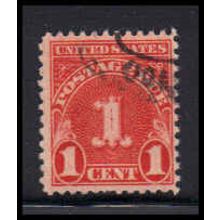 Used J80a 1c Postage Due Fine K1418