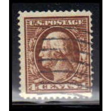 Used 377 4c George Washington Barely Clears K2860