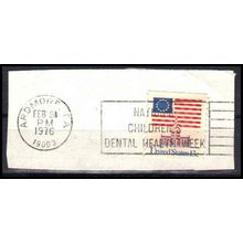 Used 1625 13c U.S. Flag Ardmore, PA. E1203
