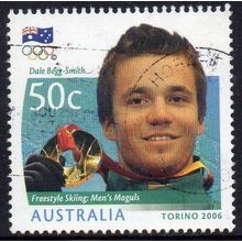Australia 2006 Winter Olympic Gold Medal Winner - Dale Begg-Smith 50c Used