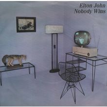 Elton John - Nobody wins / Fools in fashion 1981 7" single vinyl record XPRES54