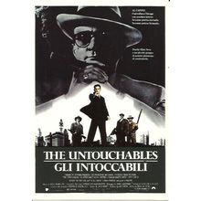 Cinema THE UNTOUCHABLES Kevin Costner Poster Art Postcard (XX 900/95)