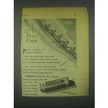 1931 Wrigley's Spearmint Gum Ad - A Prize Crew