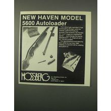 1980 Mossberg Haven Model 5600 Autoloader Shotgun Ad