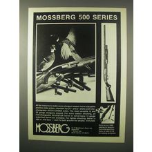 1980 Mossberg 500 Series Shotguns Ad