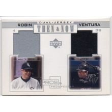 THEN AND NOW ROBIN VENTURA DUAL JERSY