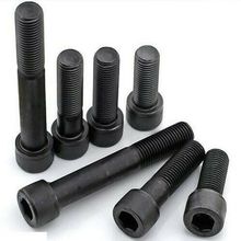 M8 / 8mm HIGH TENSILE 12.9 CAP HEAD ALLEN BOLTS SELF COLOUR SOCKET SCREWS BLACK