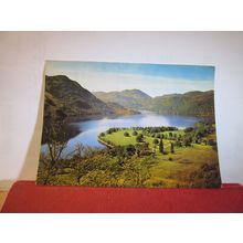 ULLSWATER, CUMBRIA. used postcard by J.Arthur Dixon 1983 postmark =