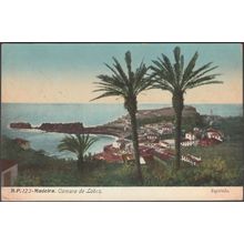 Camara de Lobos, Madeira, 1912 - BP Bilhete Postal - Cape of SA Ocean Postmark