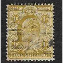 CAPE OF GOOD HOPE 1902-4 EDVII 1/- USED SG77