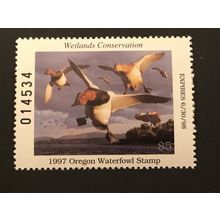 ICOLLECTZONE US Oregon 1997 #18 Duck Stamp VF NH