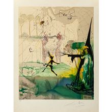 Salvador Dalí Three Plays by the Marquis de Sade 1969 Picture 6 Poster Canvas Mo