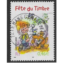 FRA 2002 46c 'STAMP DAY' FINE USED (EBID55-611)