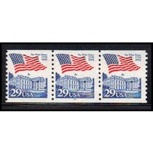 2609 29c U.S. Flag Over White House Fine MNH PNC 14/3 PA3242
