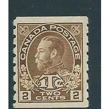 Canada used war tax itc hm sg241 die 2 sg 241 scarce imperf x 8 coil cv £110