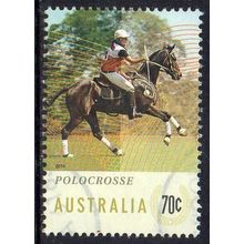 Australia 2014 Equestrian Events - Polocrosse 70c Sheet Used