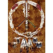 Peace Pipes- Tree Free Greeting Card - 70005