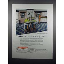 1954 Formica Kitchen Top Ad - The Package Kitchen