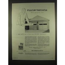 1954 Rowe Manufacturing Ro-Way Overhead Doors Ad