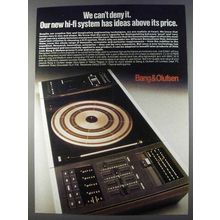 1980 Bang & Olufsen Beosystem 2000 Ad - Can't Deny It