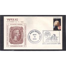 Event VAPEX 82 1952 20c George Washington (Unkn Cachet-U/A) CV00981
