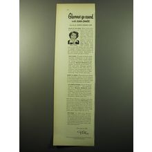 1950 Harriet Hubbard Ayer Skin Care Ad - Ilka Chase - Glamour-go-round