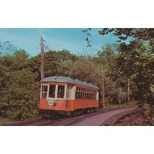 357 Branford Trolley Museum East Haven Connecticut Str Postcard