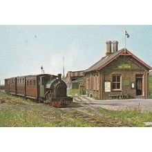 Wharf Welsh Railway Station in 1953 Talyllyn Rail Postcard