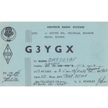 Felpham Bognor Regis Sussex QSL Amateur Radio 1960s Postcard